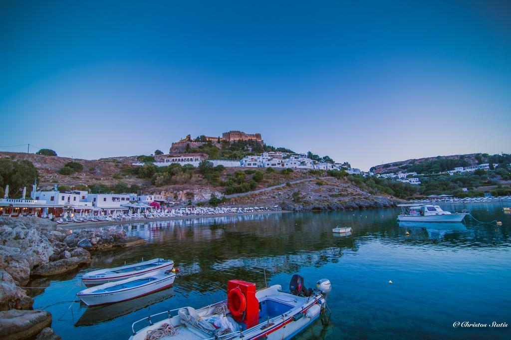 Lindos Shore Boutique Villa With Sea View Exterior photo