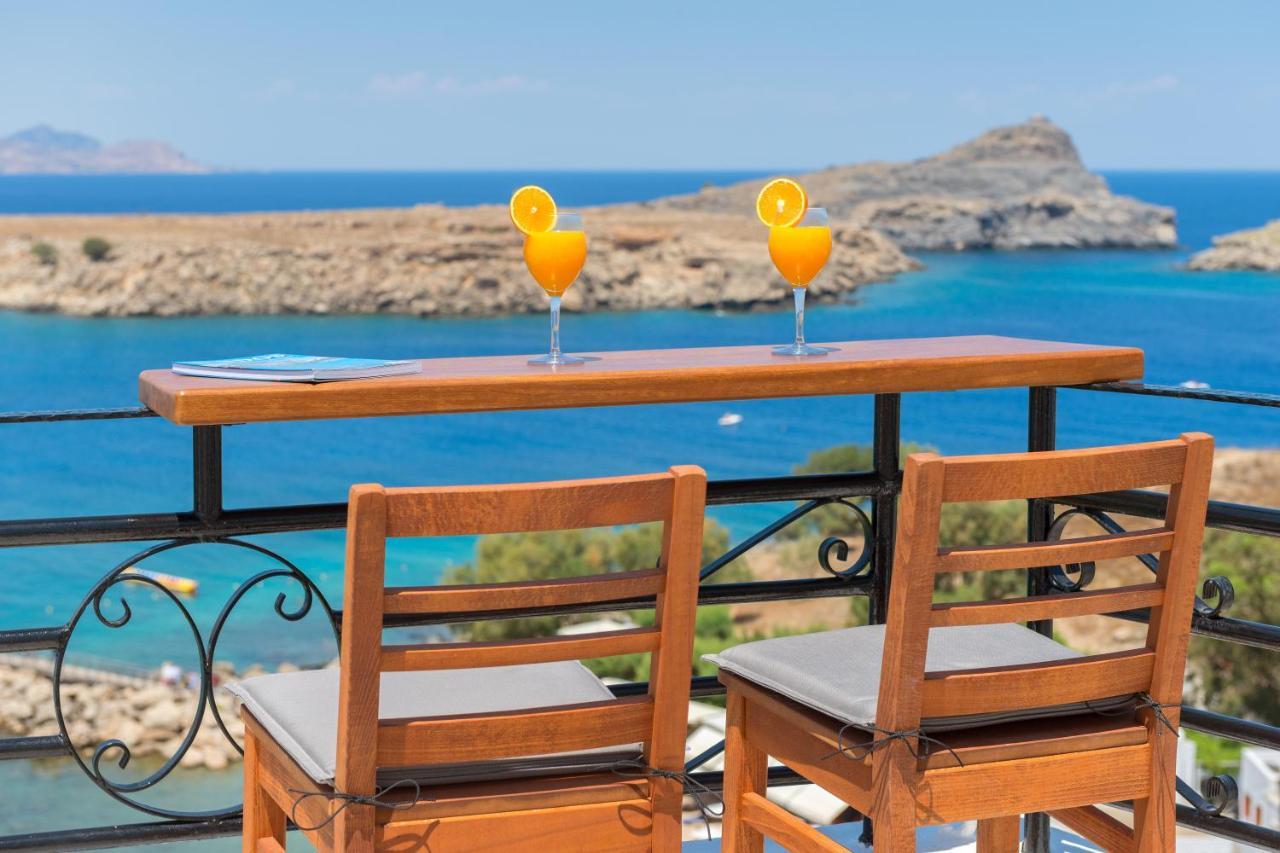 Lindos Shore Boutique Villa With Sea View Exterior photo
